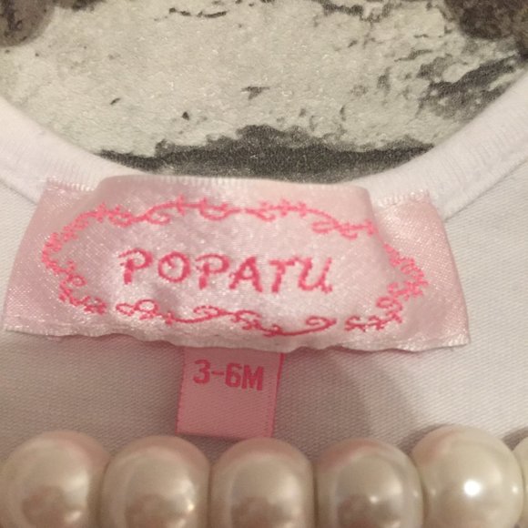 "My 1st Christmas" Tutu Diaper Shirt 3-6 Months - Picture 5 of 5